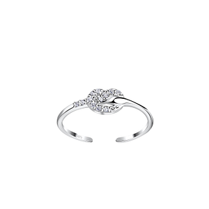 Wholesale Silver Knot Toe Ring