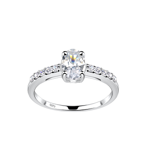Wholesale silver engagement rings - 925silverjewelry