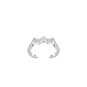 Wholesale Silver Zigzag Ear Cuff