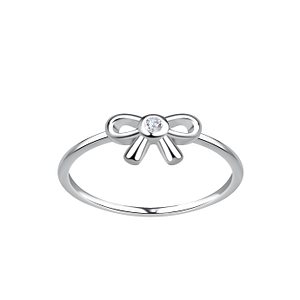 Wholesale Silver Bow Ring