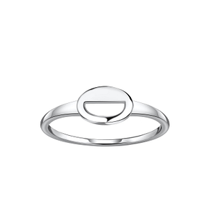 Wholesale Silver Oval Ring