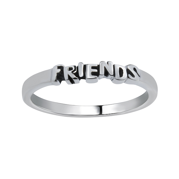 Wholesale Silver Friends Ring
