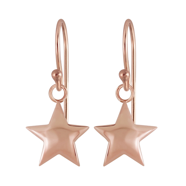 Wholesale Silver Star Earrings