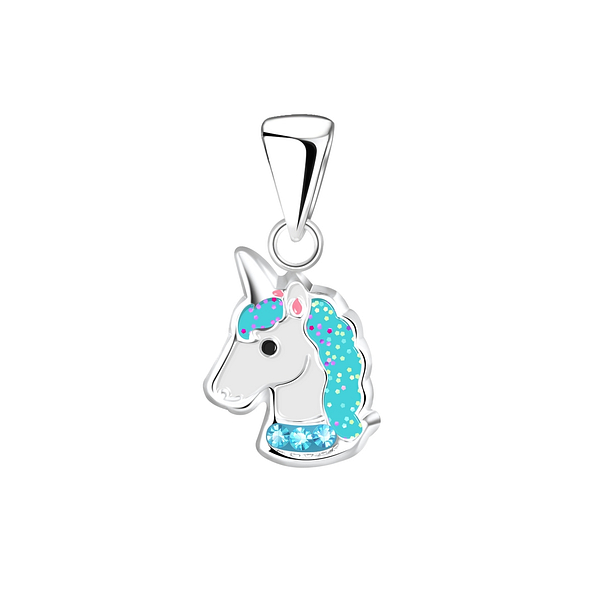 Wholesale Silver Unicorn Pendant