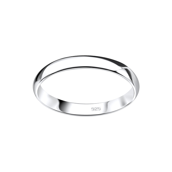 Wholesale 2mm Silver Band Ring