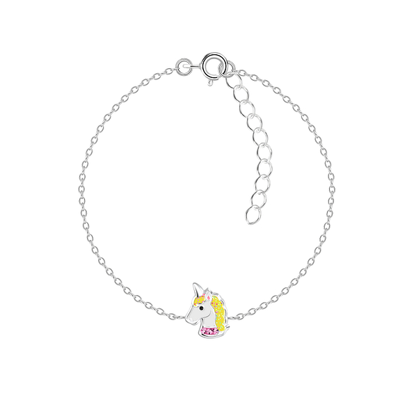 Wholesale Silver Unicorn Bracelet