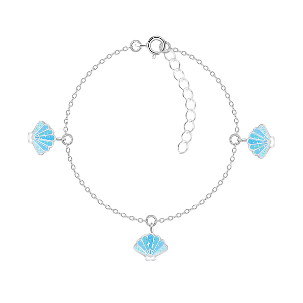 Wholesale Silver Shell Bracelet