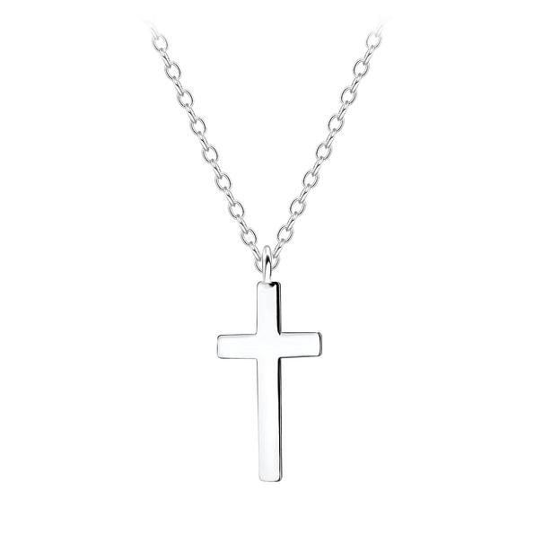 Wholesale Silver Cross Necklace