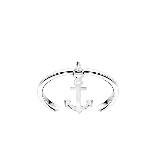 Wholesale Silver Anchor Toe Ring