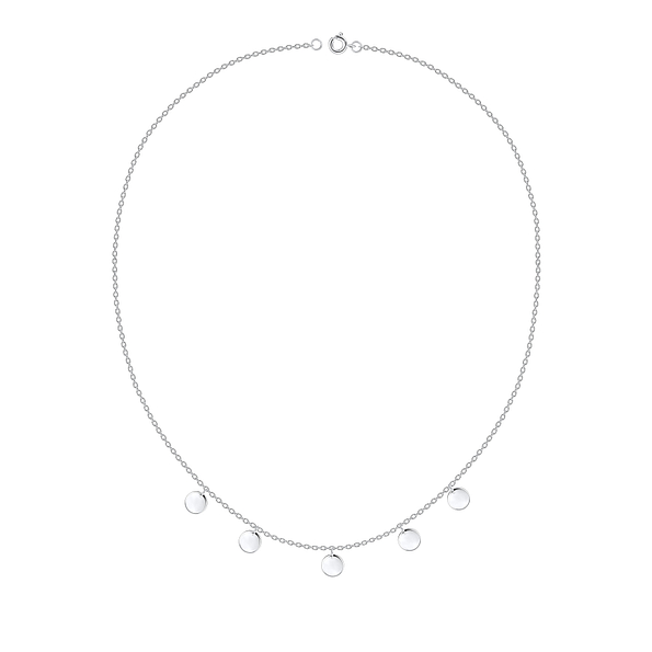 Wholesale Silver Round Necklace