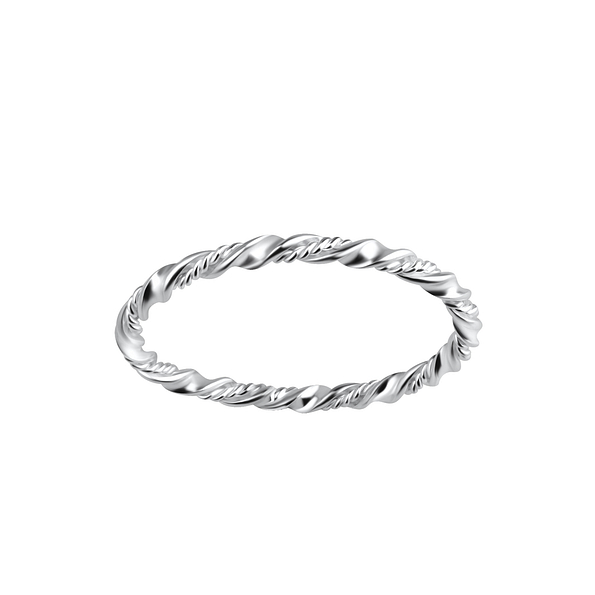 Wholesale Silver Twisted Ring