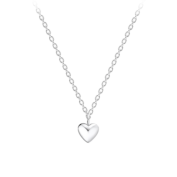 Wholesale Silver Heart Necklace