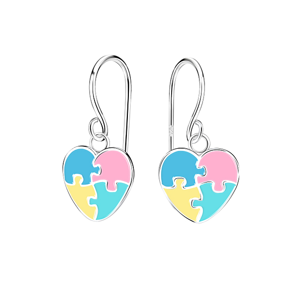 Wholesale Silver Heart Earrings