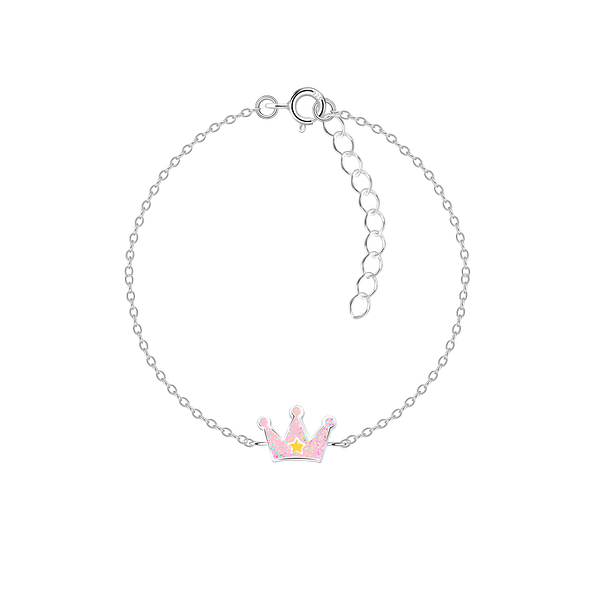 Wholesale Silver Crown Bracelet