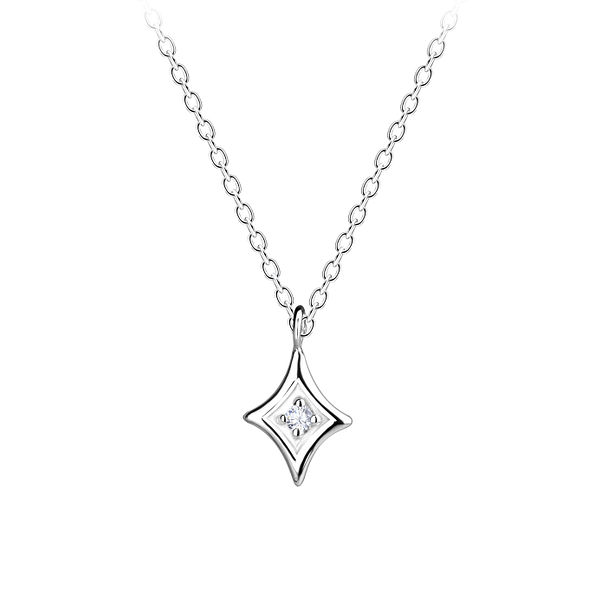 Wholesale Silver Geometric Necklace