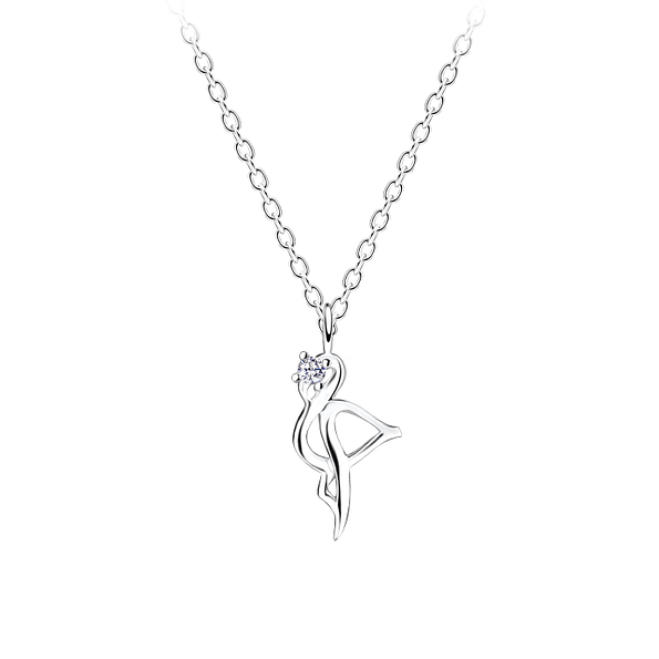 Wholesale Silver Flamingo Necklace