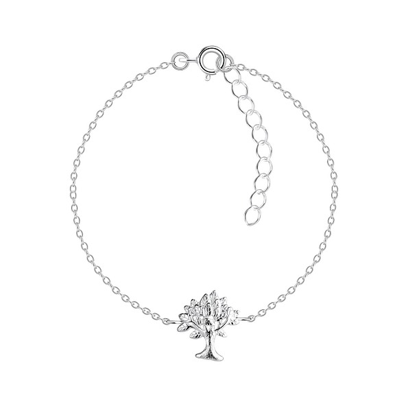 Wholesale Silver Tree Of Life Bracelet