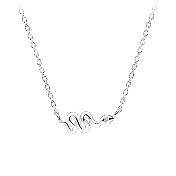 Wholesale Silver Snake Necklace