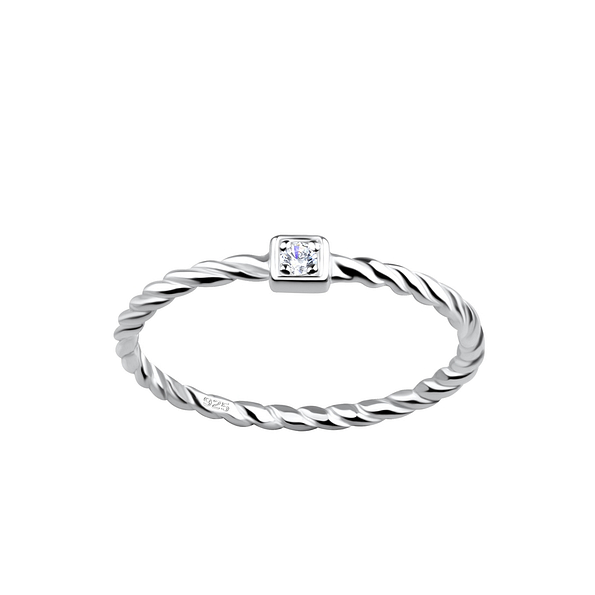 Wholesale Silver Twisted Ring