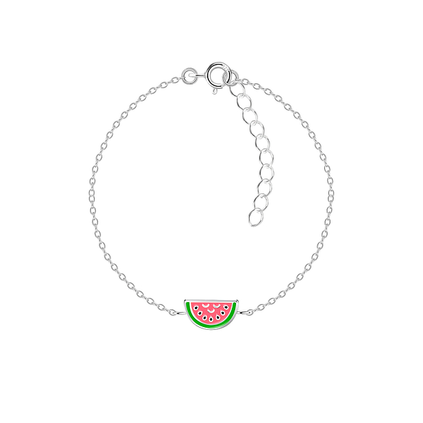 Wholesale Silver Watermelon Bracelet