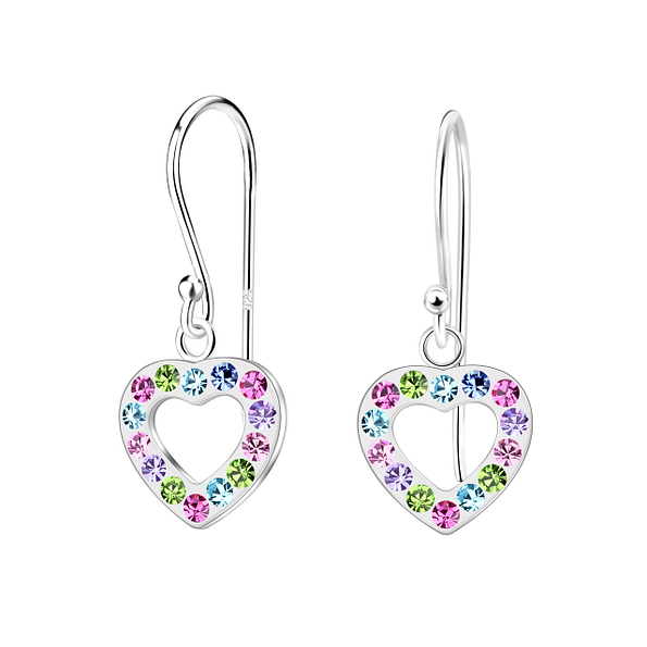 Wholesale Silver Heart Earrings