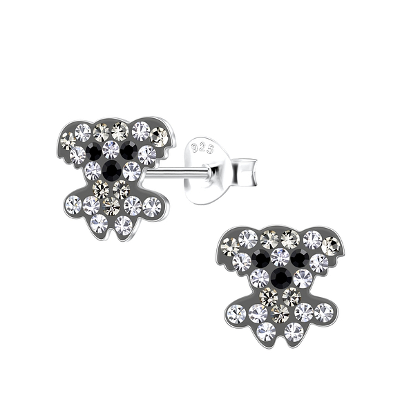 Wholesale Silver Koala Stud Earrings