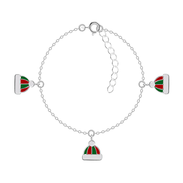 Wholesale Silver Hat Bracelet