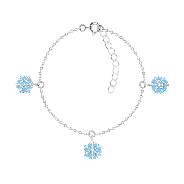 Wholesale Silver Snowflake Bracelet