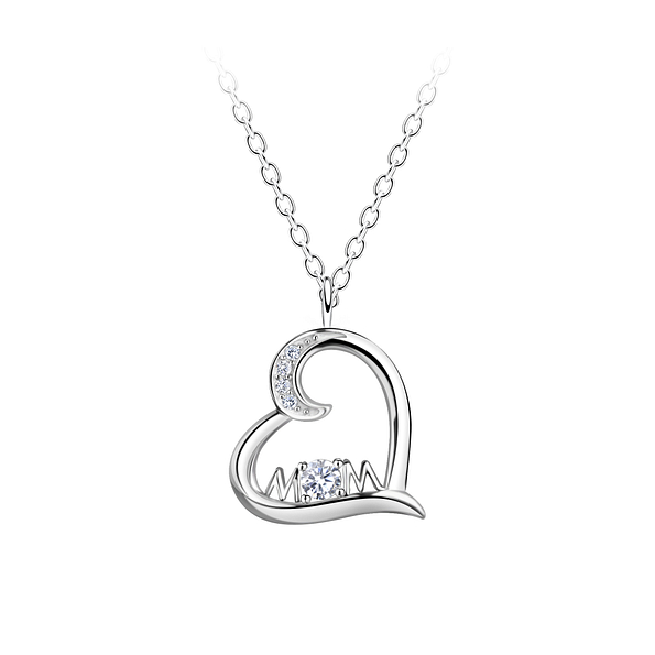 Wholesale Silver Heart Necklace