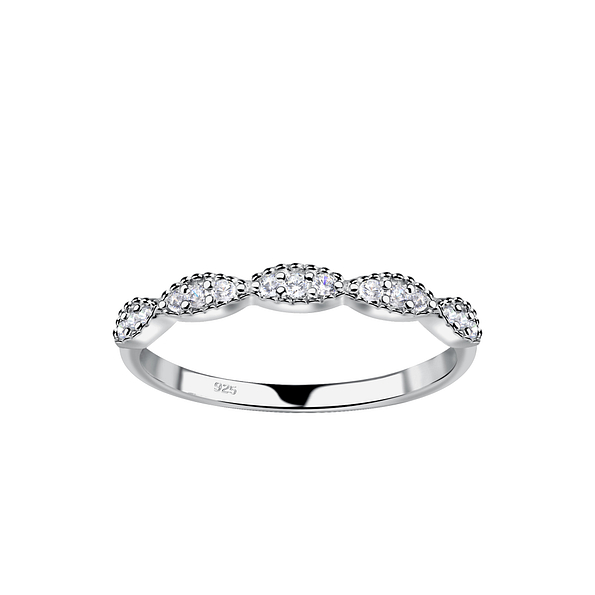 Wholesale Silver Patterned Ring