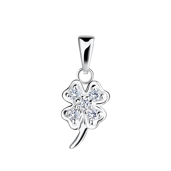 Wholesale Silver Clover Pendant