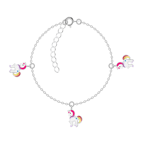 Wholesale Silver Unicorn Bracelet