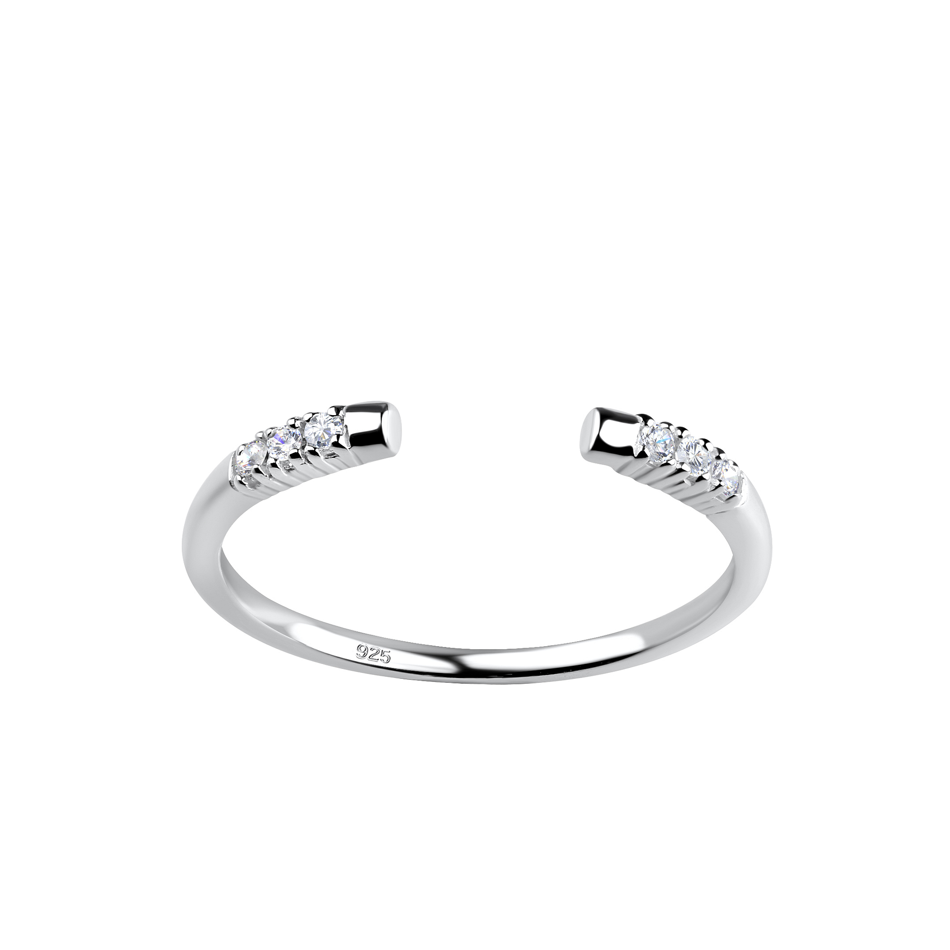 Buy 925 Sterling Silver Cubic Zirconia Fancy Floral Adjustable Toe Ring
