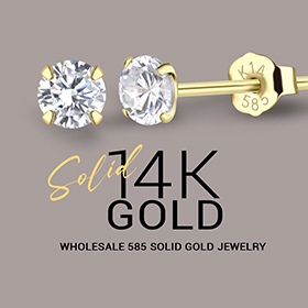 14K Solid Gold Jewelry