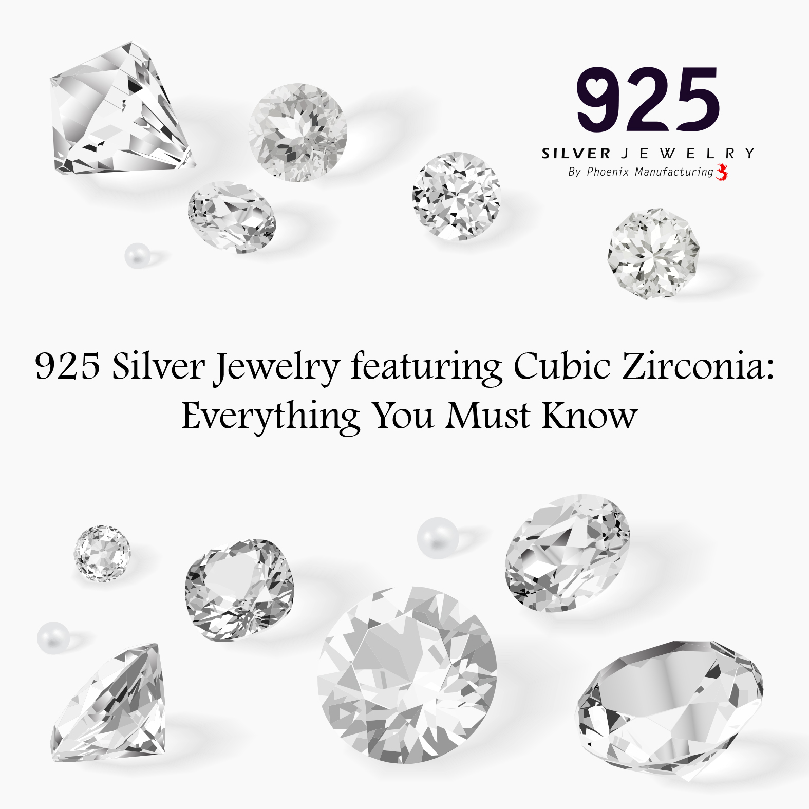 CZ(Cubic Zirconia) VS Diamond - U7 Jewelry