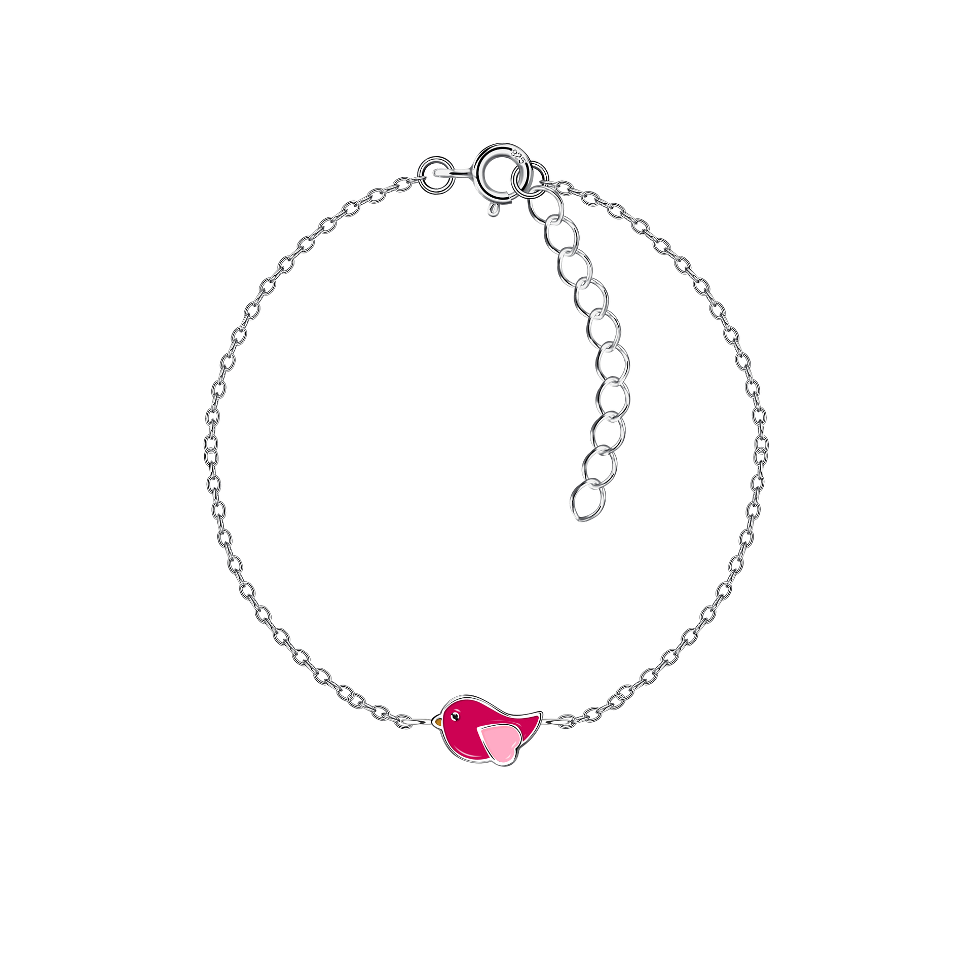 925 Silver Jewelry | Silver Bird Bracelet - 20879