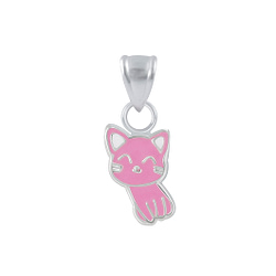 Wholesale Silver Cat Pendant