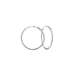 Wholesale 30mm Silver Hoop Earrings