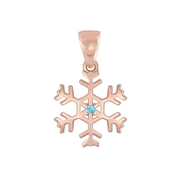 Wholesale Silver Snowflake Pendant