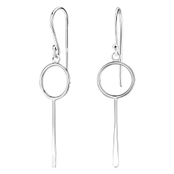 Wholesale Silver Geometric Earrings