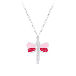 Wholesale Silver Dragonfly Necklace