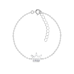Wholesale Silver Crown Bracelet