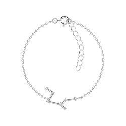Wholesale Silver Virgo Constellation Bracelet