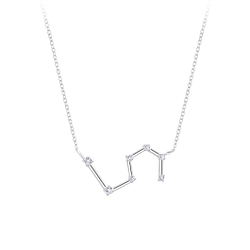 Wholesale Silver Leo Constellation Necklace