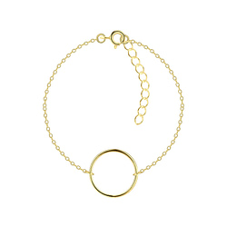 Wholesale Silver Circle Bracelet