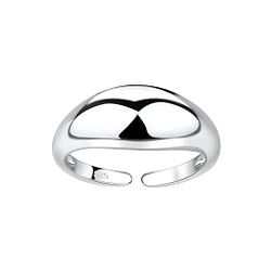 Wholesale Silver Dome Open Ring