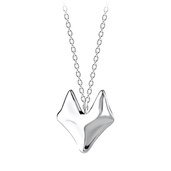 Wholesale Silver Fox Necklace
