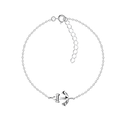Wholesale Silver Anchor Bracelet