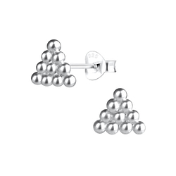 Wholesale Silver Ball Stud Earrings