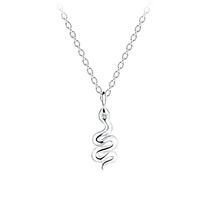 Wholesale Silver Snake Necklace